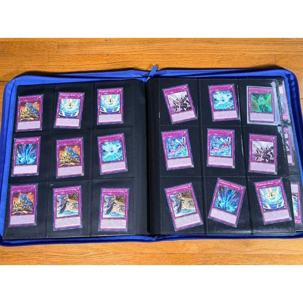 Yu-Gi-Oh! TCG Card Collection Binder Lot Marincess Shark WATER 100+ Cards